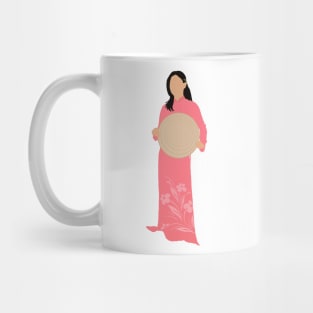 Ao Dai Minimal Mug